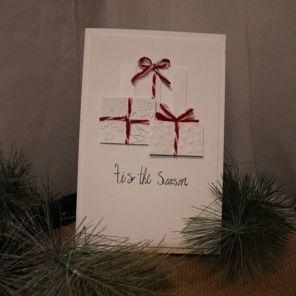Homemade christmas card